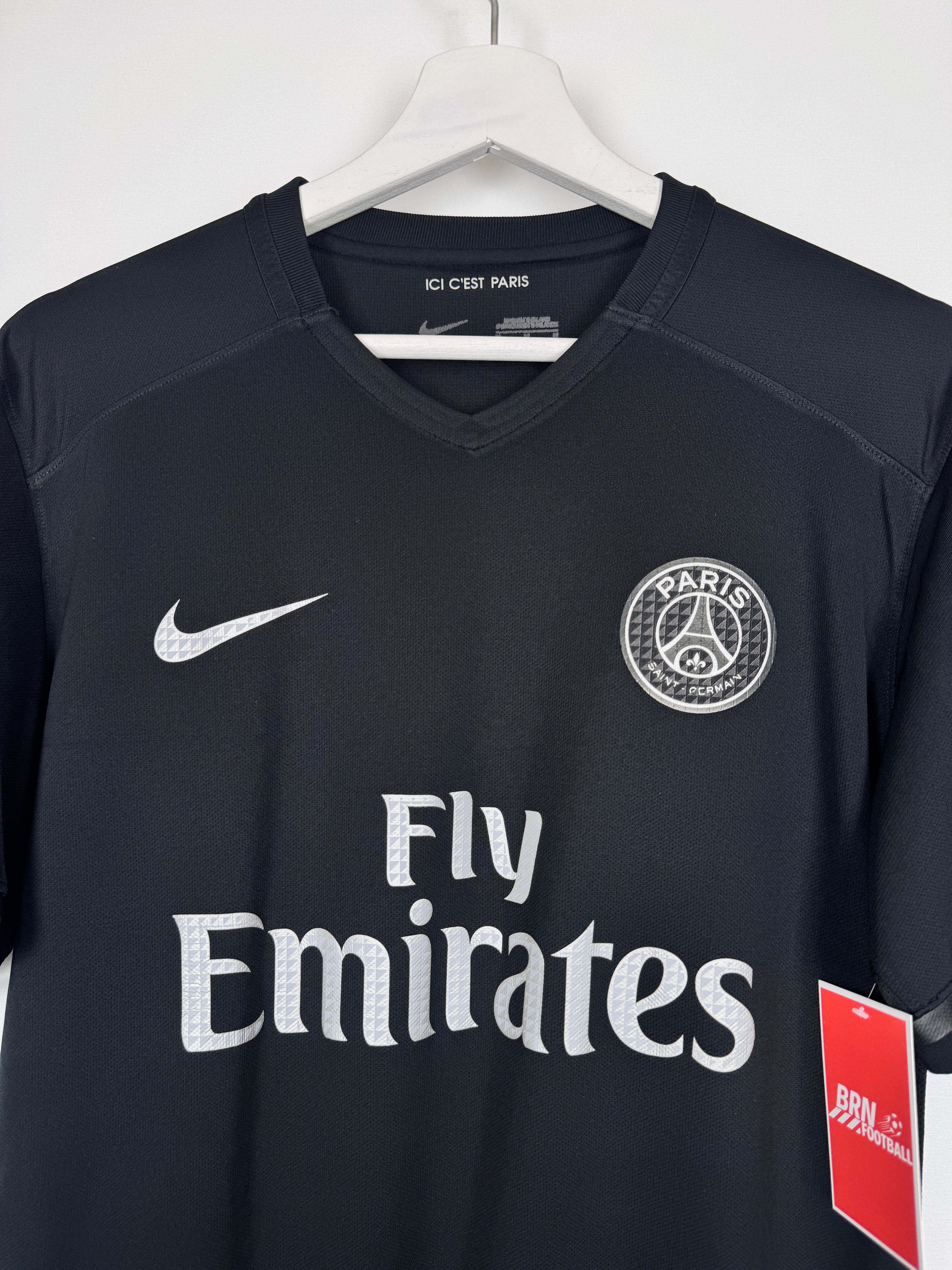 PSG FOOTBALL JERSEY 1997/1998 HOME - NGOTTY #4 (S)