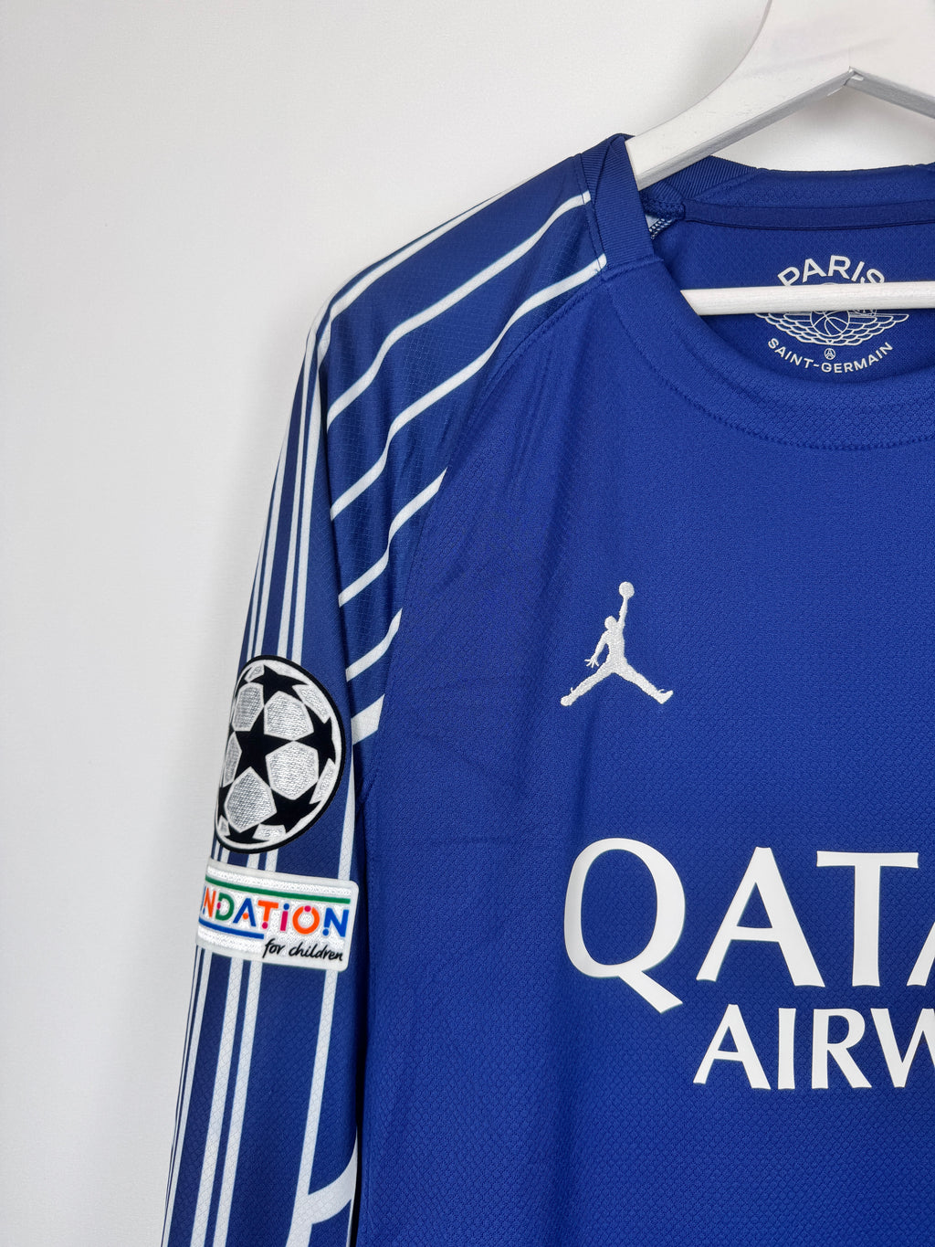 PSG FOOTBALL JERSEY 1997/1998 HOME - NGOTTY #4 (S)
