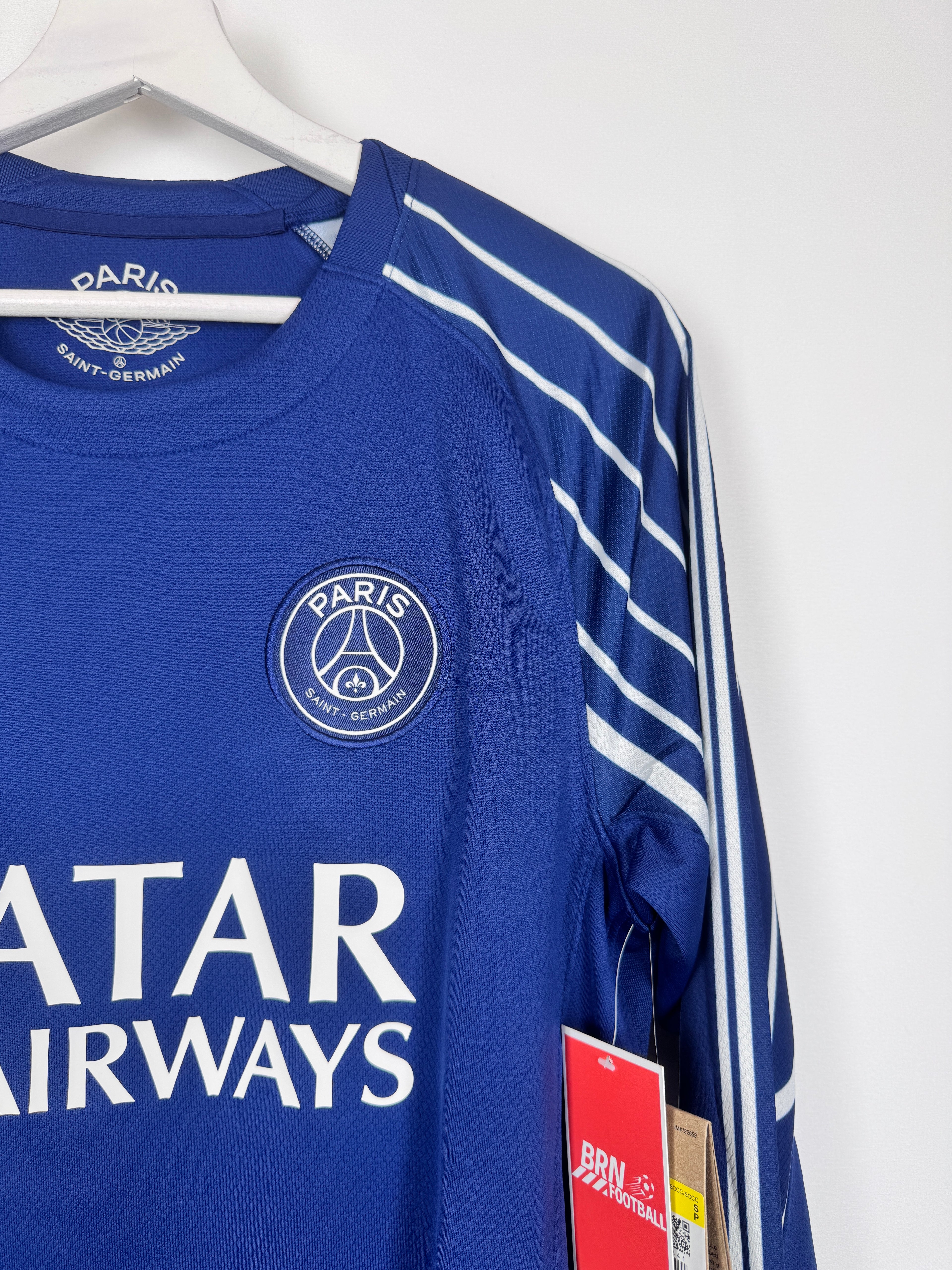PSG FOOTBALL JERSEY 1997/1998 HOME - NGOTTY #4 (S)