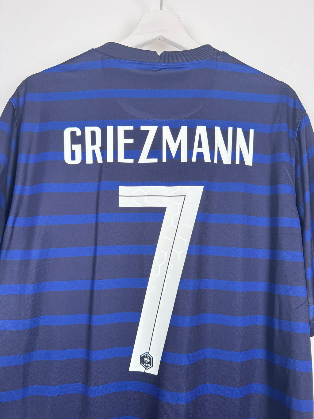 MAILLOT DE FOOTBALL ÉQUIPE DE FRANCE 2020 DOMICILE NEUF AVEC ÉTIQUETTE - ANTOINE GRIEZMANN #7 (XL)