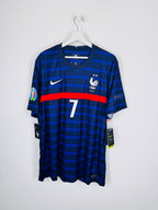 MAILLOT DE FOOTBALL ÉQUIPE DE FRANCE 2020 DOMICILE NEUF AVEC ÉTIQUETTE - ANTOINE GRIEZMANN #7 (XL)