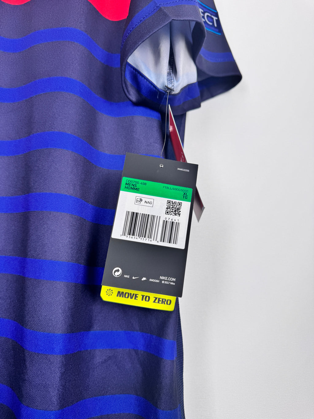 MAILLOT DE FOOTBALL ÉQUIPE DE FRANCE 2020 DOMICILE NEUF AVEC ÉTIQUETTE - ANTOINE GRIEZMANN #7 (XL)