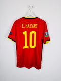 MAILLOT DE FOOTBALL BELGIQUE 2020 DOMICILE - EDEN HAZARD #10 (M)