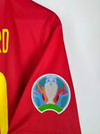 MAILLOT DE FOOTBALL BELGIQUE 2020 DOMICILE - EDEN HAZARD #10 (M)