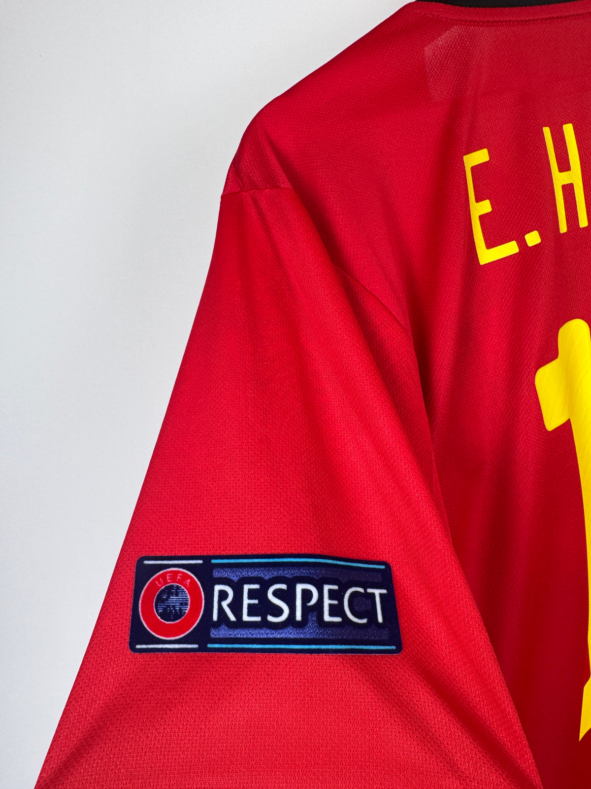 MAILLOT DE FOOTBALL BELGIQUE 2020 DOMICILE - EDEN HAZARD #10 (M)