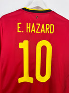MAILLOT DE FOOTBALL BELGIQUE 2020 DOMICILE - EDEN HAZARD #10 (M)