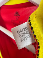 MAILLOT DE FOOTBALL BELGIQUE 2020 DOMICILE - EDEN HAZARD #10 (M)