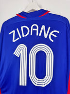 MAILLOT DE FOOTBALL ÉQUIPE DE FRANCE 2006 DOMICILE - ZINÉDINE ZIDANE #10 (XL)