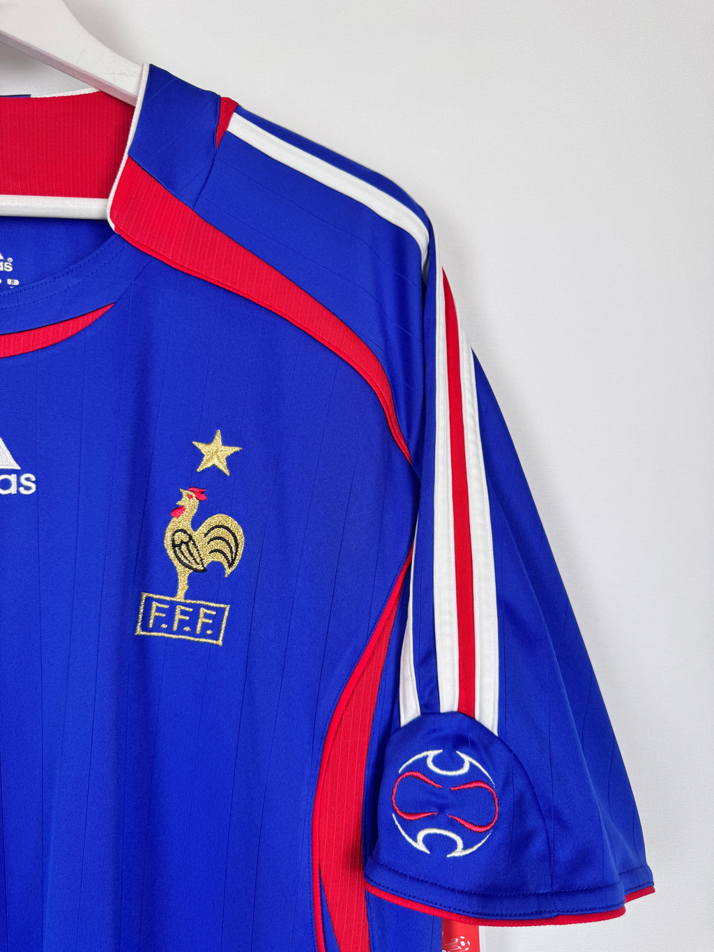 MAILLOT DE FOOTBALL ÉQUIPE DE FRANCE 2006 DOMICILE - ZINÉDINE ZIDANE #10 (XL)