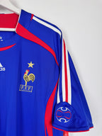 MAILLOT DE FOOTBALL ÉQUIPE DE FRANCE 2006 DOMICILE - ZINÉDINE ZIDANE #10 (XL)