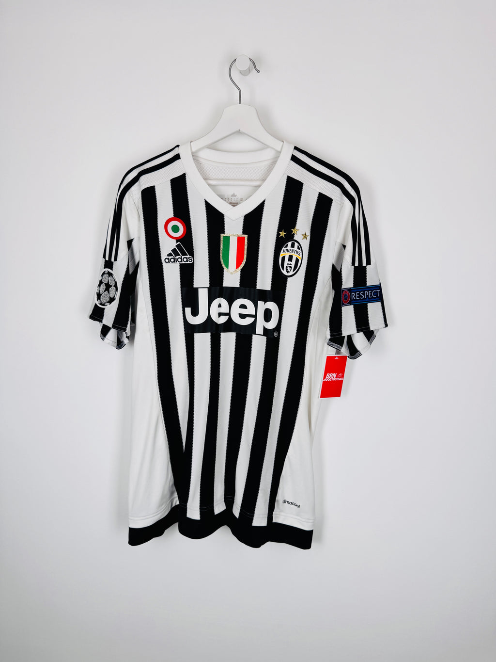 PSG FOOTBALL JERSEY 1997/1998 HOME - NGOTTY #4 (S)