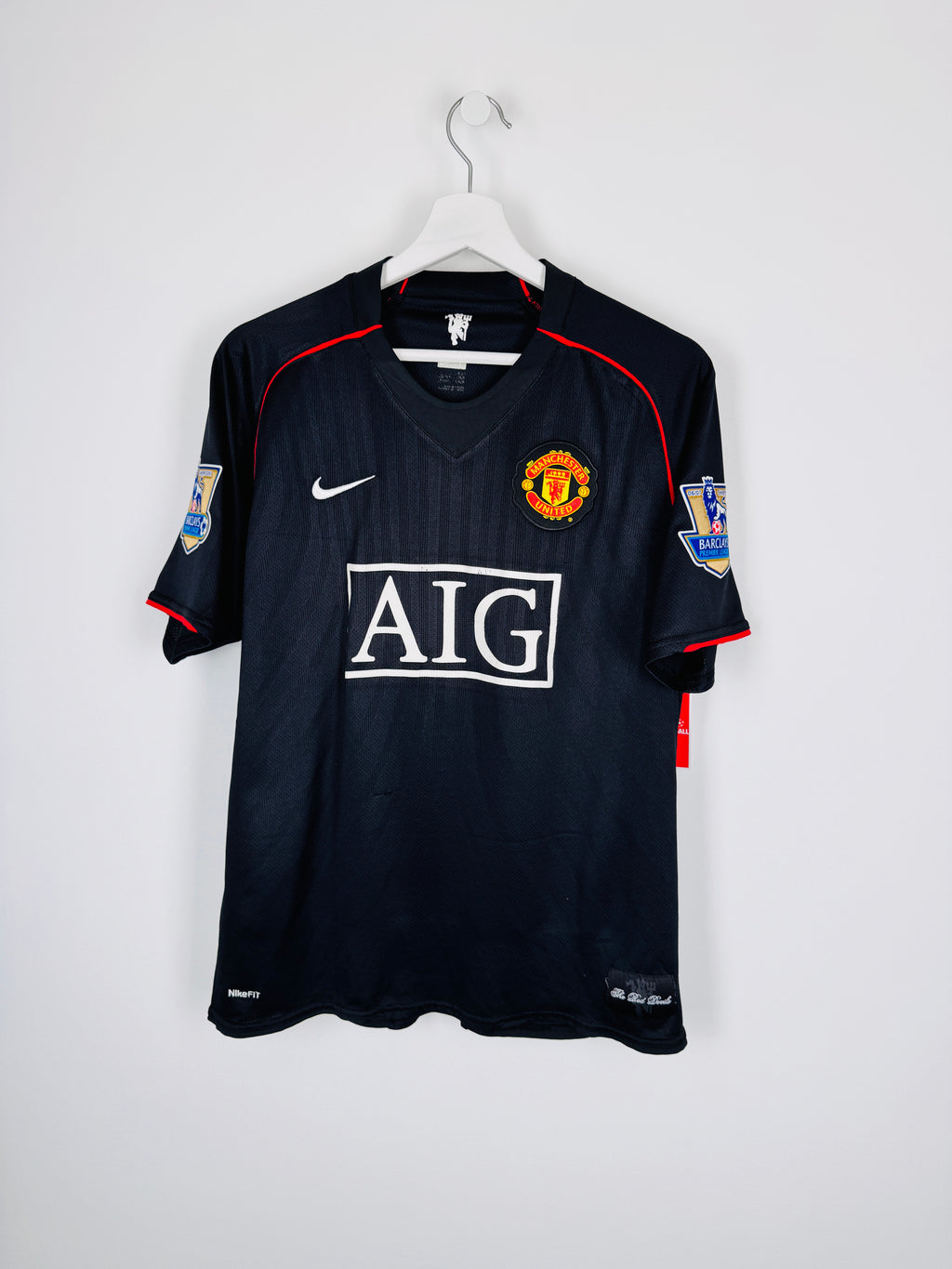 MAILLOT DE FOOTBALL MANCHESTER UNITED 2007/2008 EXTÉRIEUR - CRISTIANO RONALDO #7 (L)
