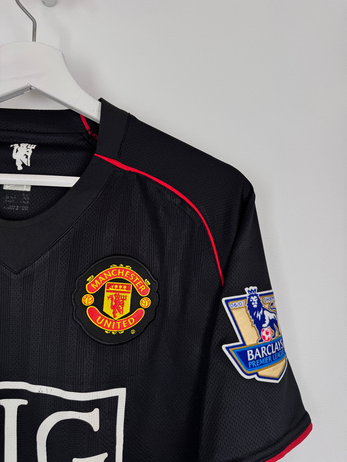 MAILLOT DE FOOTBALL MANCHESTER UNITED 2007/2008 EXTÉRIEUR - CRISTIANO RONALDO #7 (L)