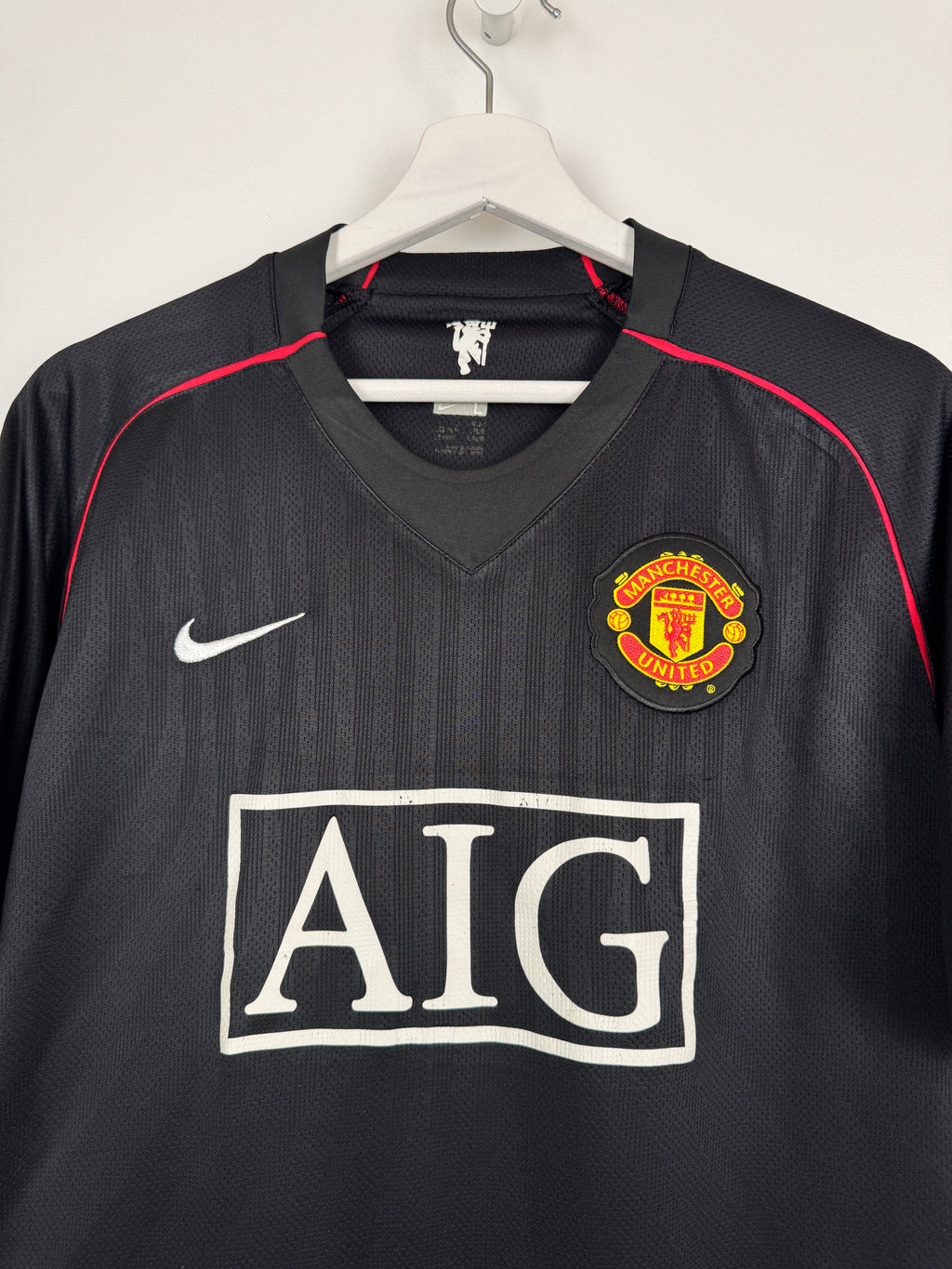 MAILLOT DE FOOTBALL MANCHESTER UNITED 2007/2008 EXTÉRIEUR - CRISTIANO RONALDO #7 (L)