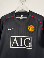 MAILLOT DE FOOTBALL MANCHESTER UNITED 2007/2008 EXTÉRIEUR - CRISTIANO RONALDO #7 (L)