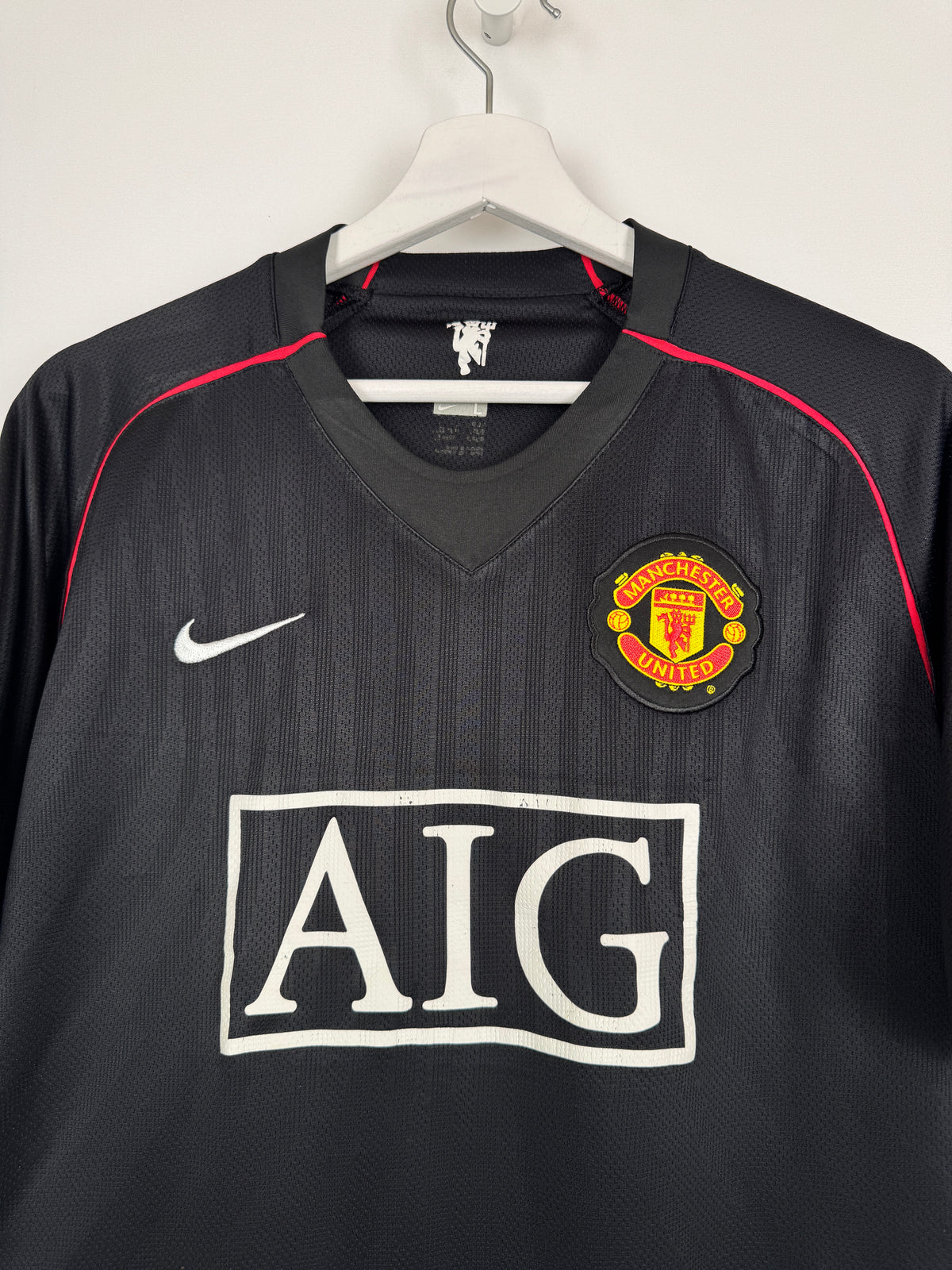MAILLOT DE FOOTBALL MANCHESTER UNITED 2007/2008 EXTÉRIEUR - CRISTIANO RONALDO #7 (L)