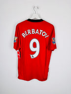 MAILLOT DE FOOTBALL MANCHESTER UNITED 2009/2010 DOMICILE - BERBATOV #9 (M)