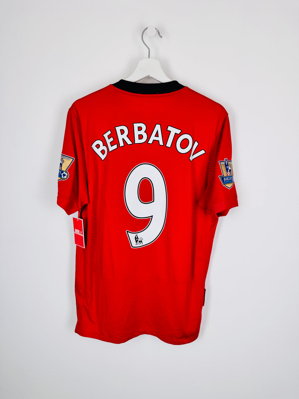MAILLOT DE FOOTBALL MANCHESTER UNITED 2009/2010 DOMICILE - BERBATOV #9 (M)