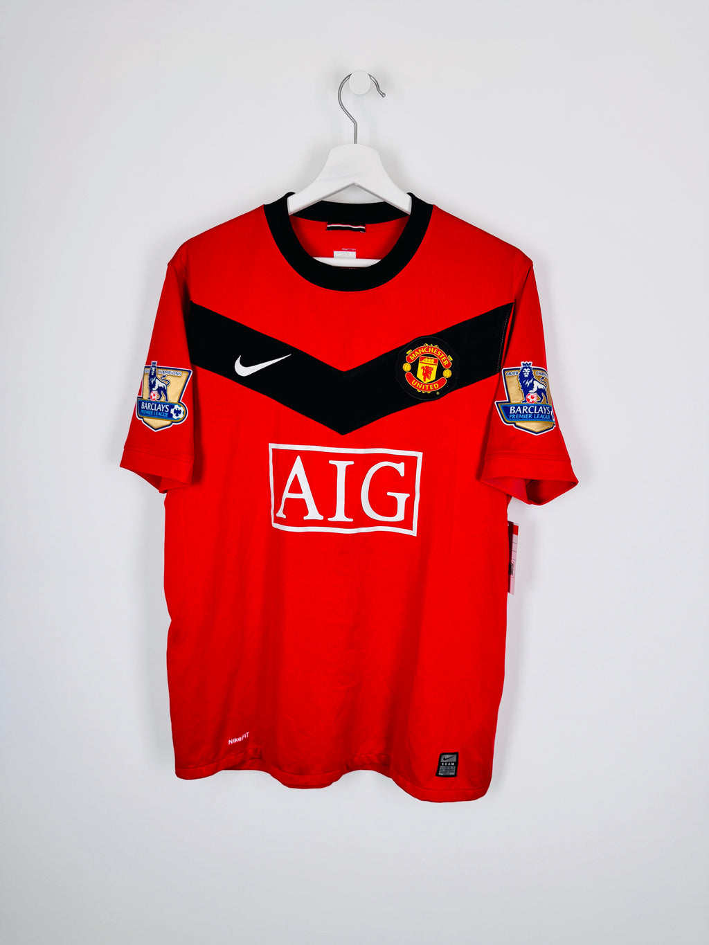 MAILLOT DE FOOTBALL MANCHESTER UNITED 2009/2010 DOMICILE - BERBATOV #9 (M)
