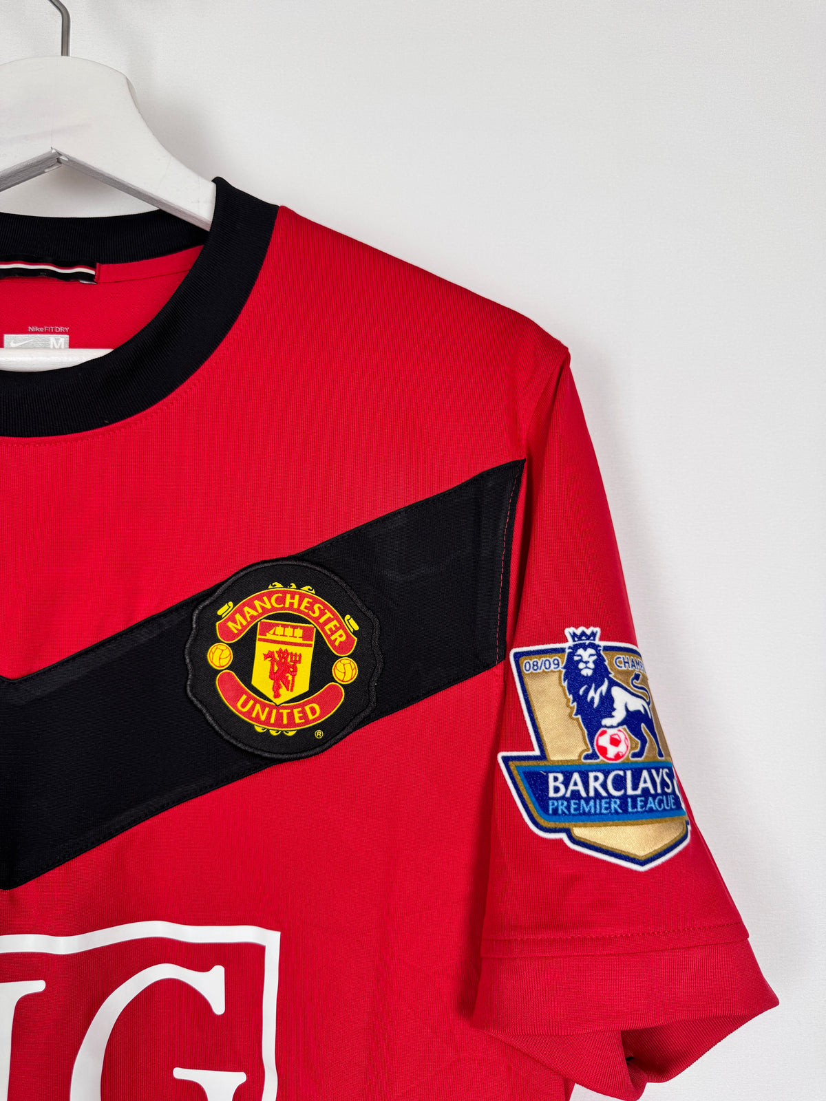 MAILLOT DE FOOTBALL MANCHESTER UNITED 2009/2010 DOMICILE - BERBATOV #9 (M)