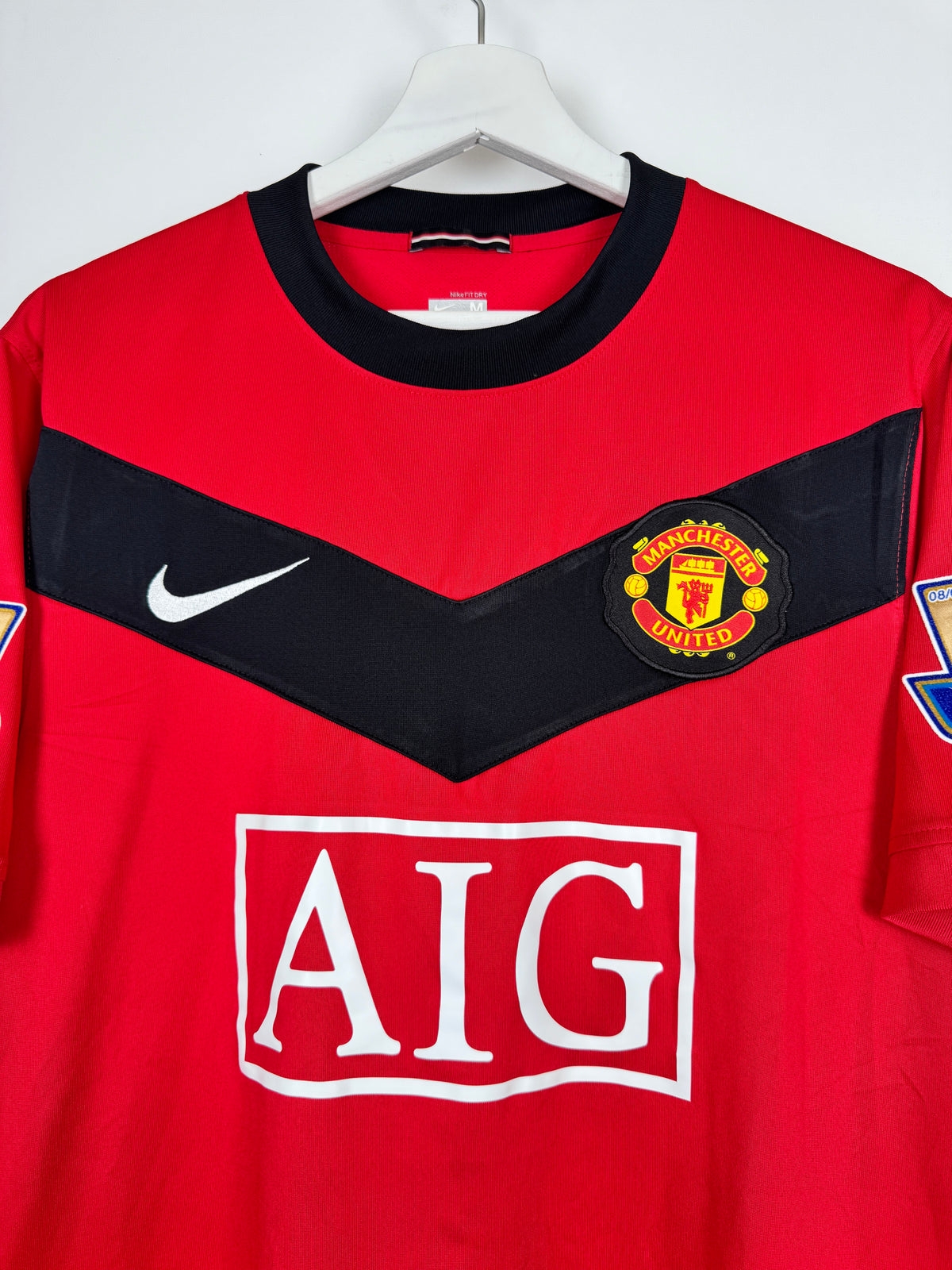 MAILLOT DE FOOTBALL MANCHESTER UNITED 2009/2010 DOMICILE - BERBATOV #9 (M)