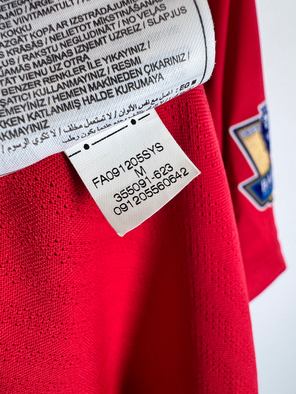 MAILLOT DE FOOTBALL MANCHESTER UNITED 2009/2010 DOMICILE - BERBATOV #9 (M)