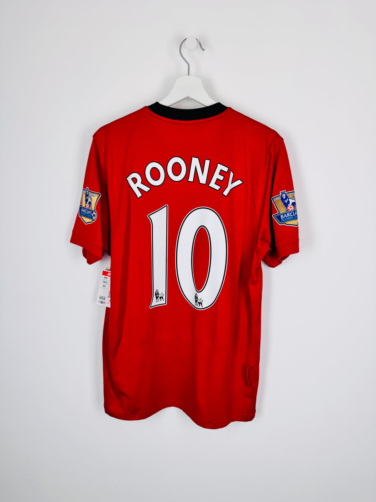 MAILLOT DE FOOTBALL MANCHESTER UNITED 2009/2010 DOMICILE - WAYNE ROONEY #10 (M)