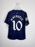 MAILLOT DE FOOTBALL PSG 2023/2024 DOMICILE BORN X RAISED - OUSMANE DEMBÉLÉ #10 (M)