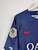 MAILLOT DE FOOTBALL PSG 2023/2024 DOMICILE BORN X RAISED - OUSMANE DEMBÉLÉ #10 (M)