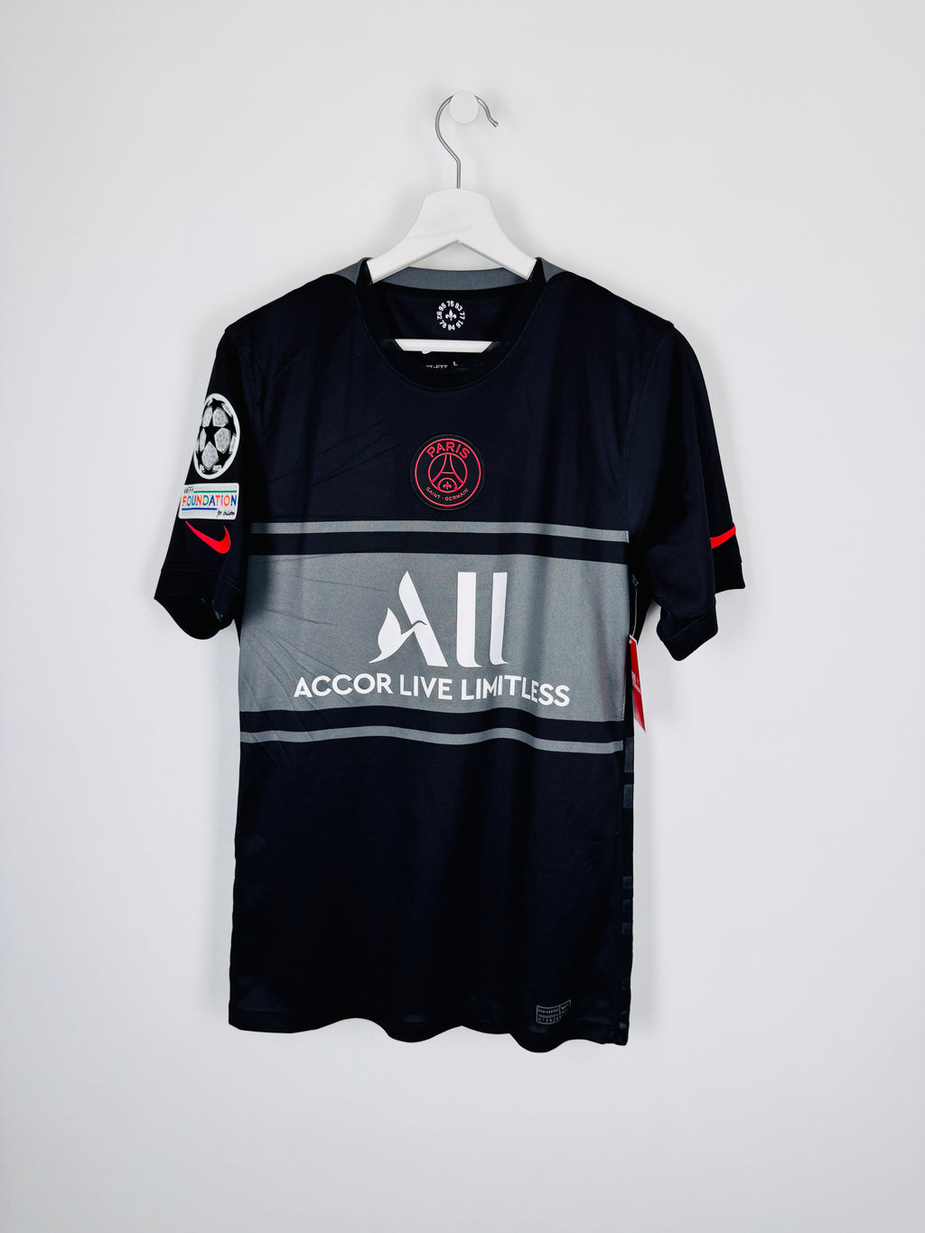 MAILLOT DE FOOTBALL PSG 2021/2022 THIRD - NEYMAR JR #10 (S)