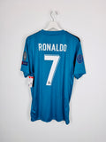 MAILLOT DE FOOTBALL REAL MADRID 2017/2018 THIRD - CRISTIANO RONALDO #7 (M)
