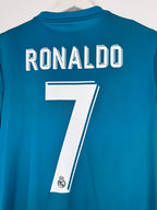 MAILLOT DE FOOTBALL REAL MADRID 2017/2018 THIRD - CRISTIANO RONALDO #7 (M)