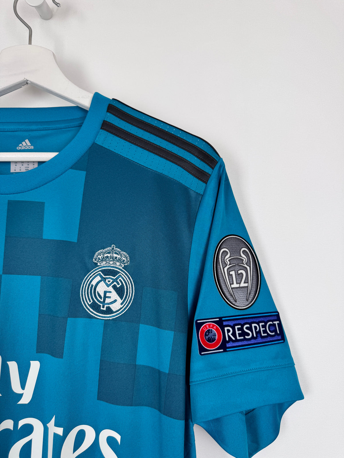 MAILLOT DE FOOTBALL REAL MADRID 2017/2018 THIRD - CRISTIANO RONALDO #7 (M)