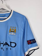 MAILLOT DE FOOTBALL MANCHESTER CITY 2013/2014 DOMICILE - YAYA TOURE #42 (L)