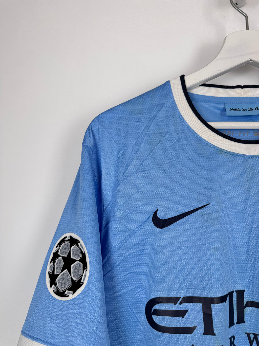 MAILLOT DE FOOTBALL MANCHESTER CITY 2013/2014 DOMICILE - YAYA TOURE #42 (L)
