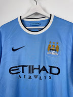 MAILLOT DE FOOTBALL MANCHESTER CITY 2013/2014 DOMICILE - YAYA TOURE #42 (L)