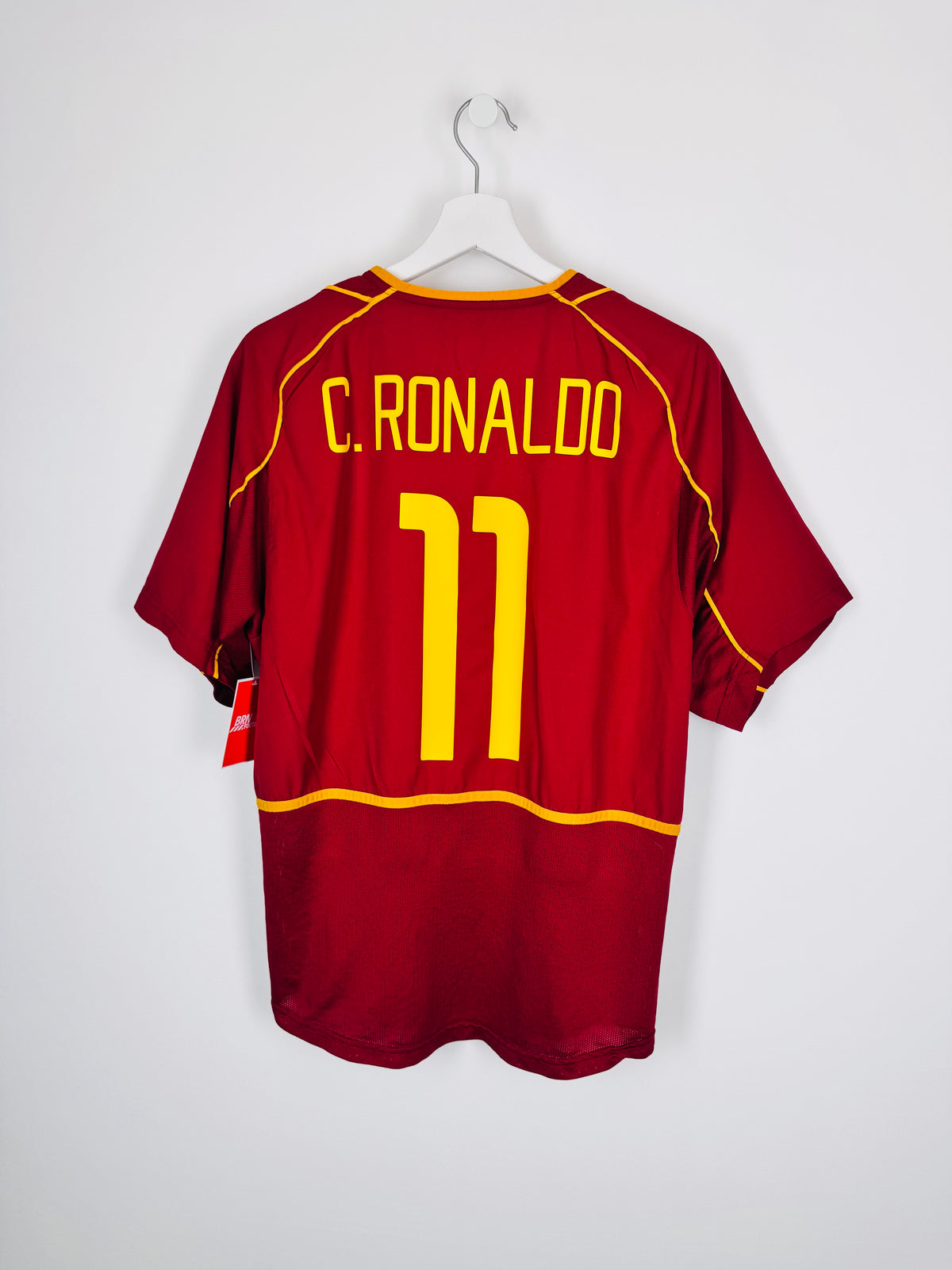 MAILLOT DE FOOTBALL PORTUGAL 2002 DOMICILE - CRISTIANO RONALDO #11 (M)
