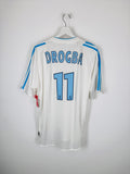 MAILLOT DE FOOTBALL OLYMPIQUE DE MARSEILLE 2003/2004 DOMICILE - DIDIER DROGBA #11 (M)