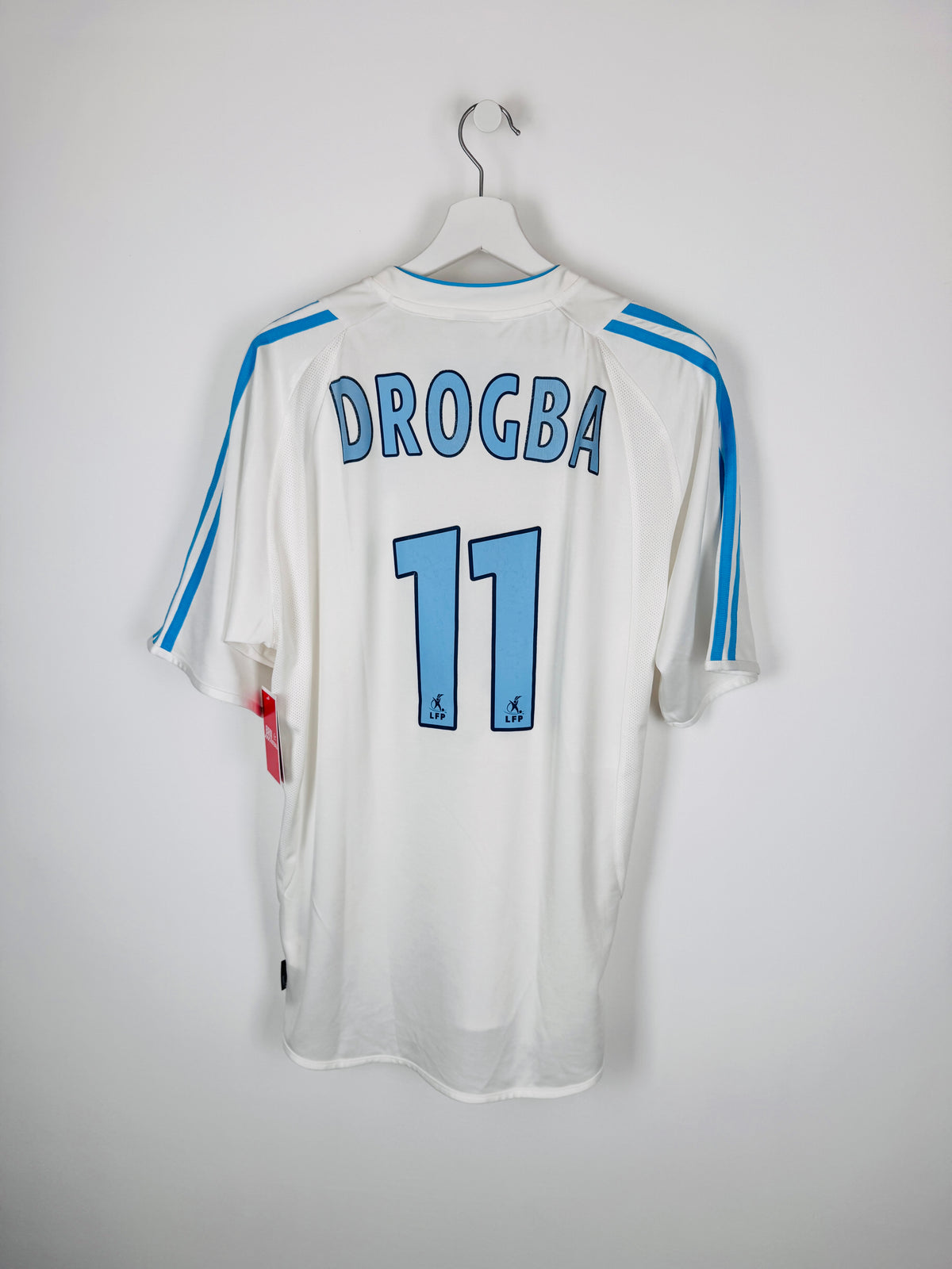 MAILLOT DE FOOTBALL OLYMPIQUE DE MARSEILLE 2003/2004 DOMICILE - DIDIER DROGBA #11 (M)
