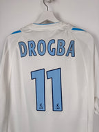 MAILLOT DE FOOTBALL OLYMPIQUE DE MARSEILLE 2003/2004 DOMICILE - DIDIER DROGBA #11 (M)