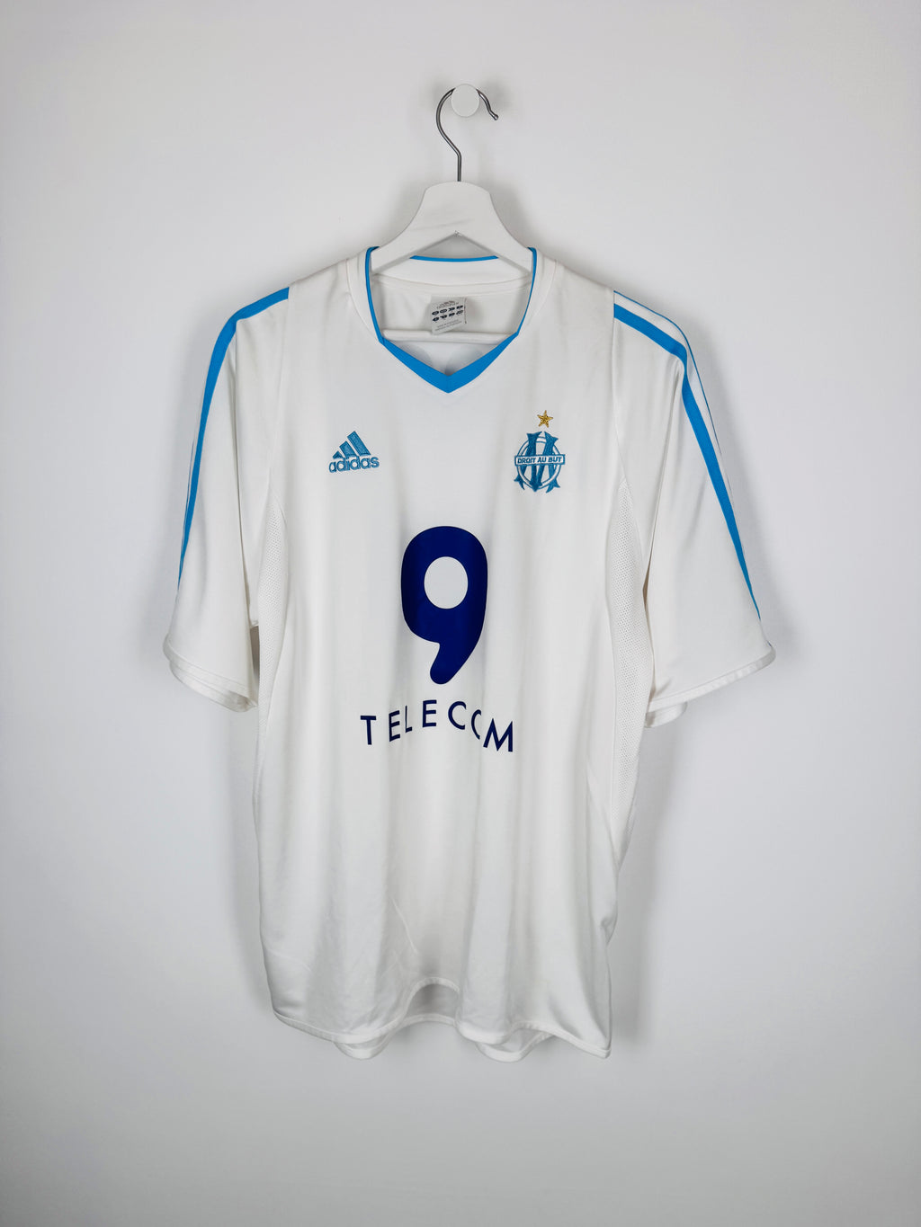 MAILLOT DE FOOTBALL OLYMPIQUE DE MARSEILLE 2003/2004 DOMICILE - DIDIER DROGBA #11 (M)