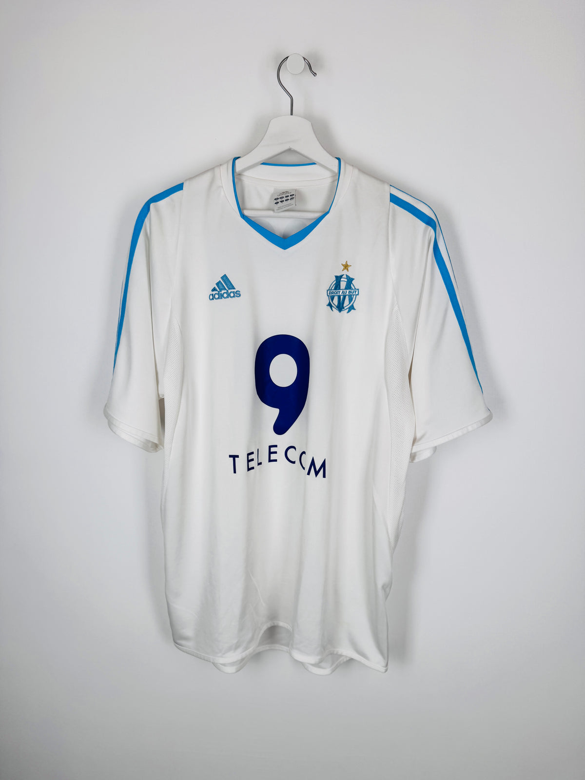 MAILLOT DE FOOTBALL OLYMPIQUE DE MARSEILLE 2003/2004 DOMICILE - DIDIER DROGBA #11 (M)