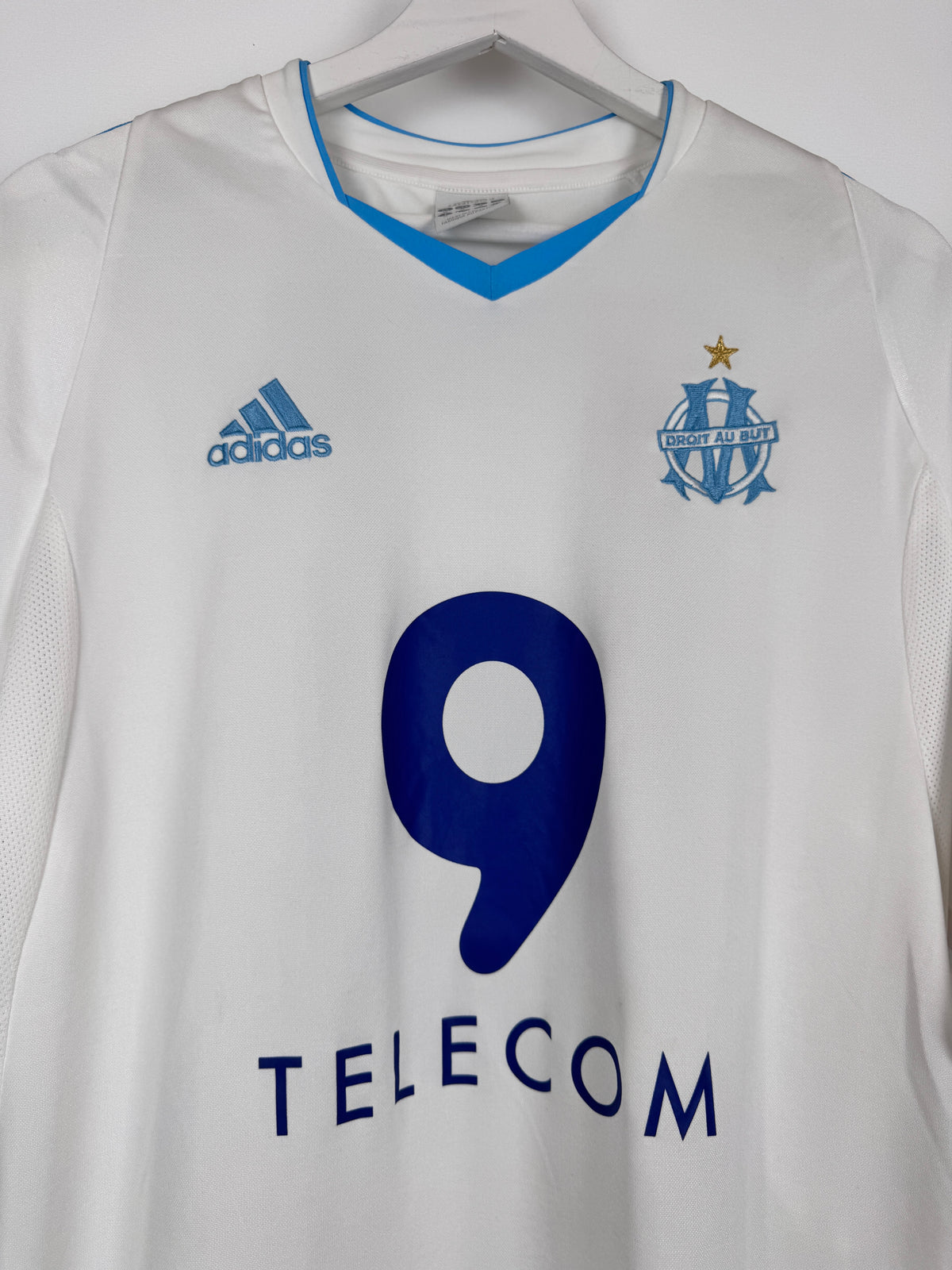 MAILLOT DE FOOTBALL OLYMPIQUE DE MARSEILLE 2003/2004 DOMICILE - DIDIER DROGBA #11 (M)