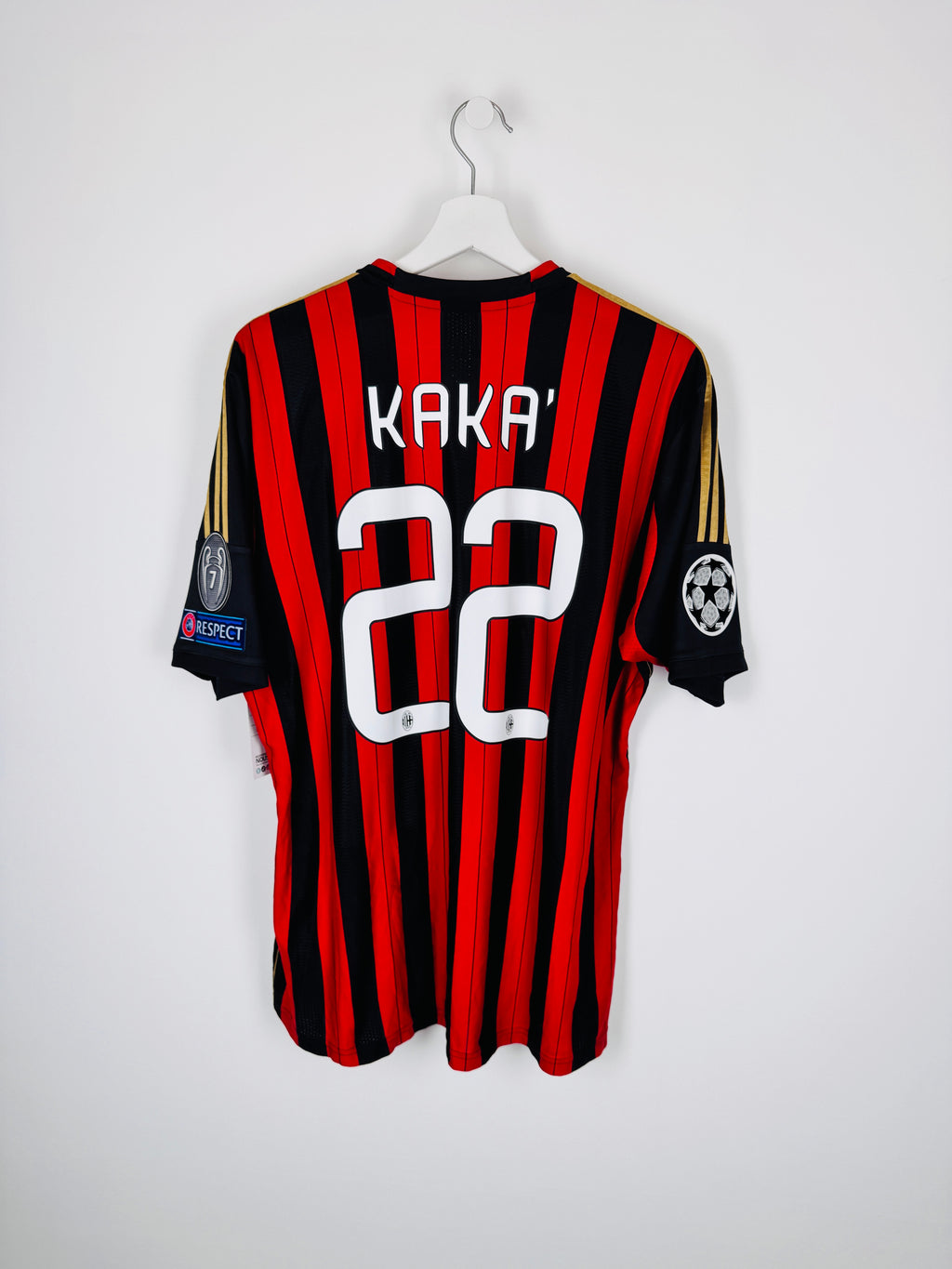 MAILLOT DE FOOTBALL AC MILAN 2013/2014 DOMICILE - RICARDO KAKA #22 (XL)