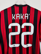 MAILLOT DE FOOTBALL AC MILAN 2013/2014 DOMICILE - RICARDO KAKA #22 (XL)