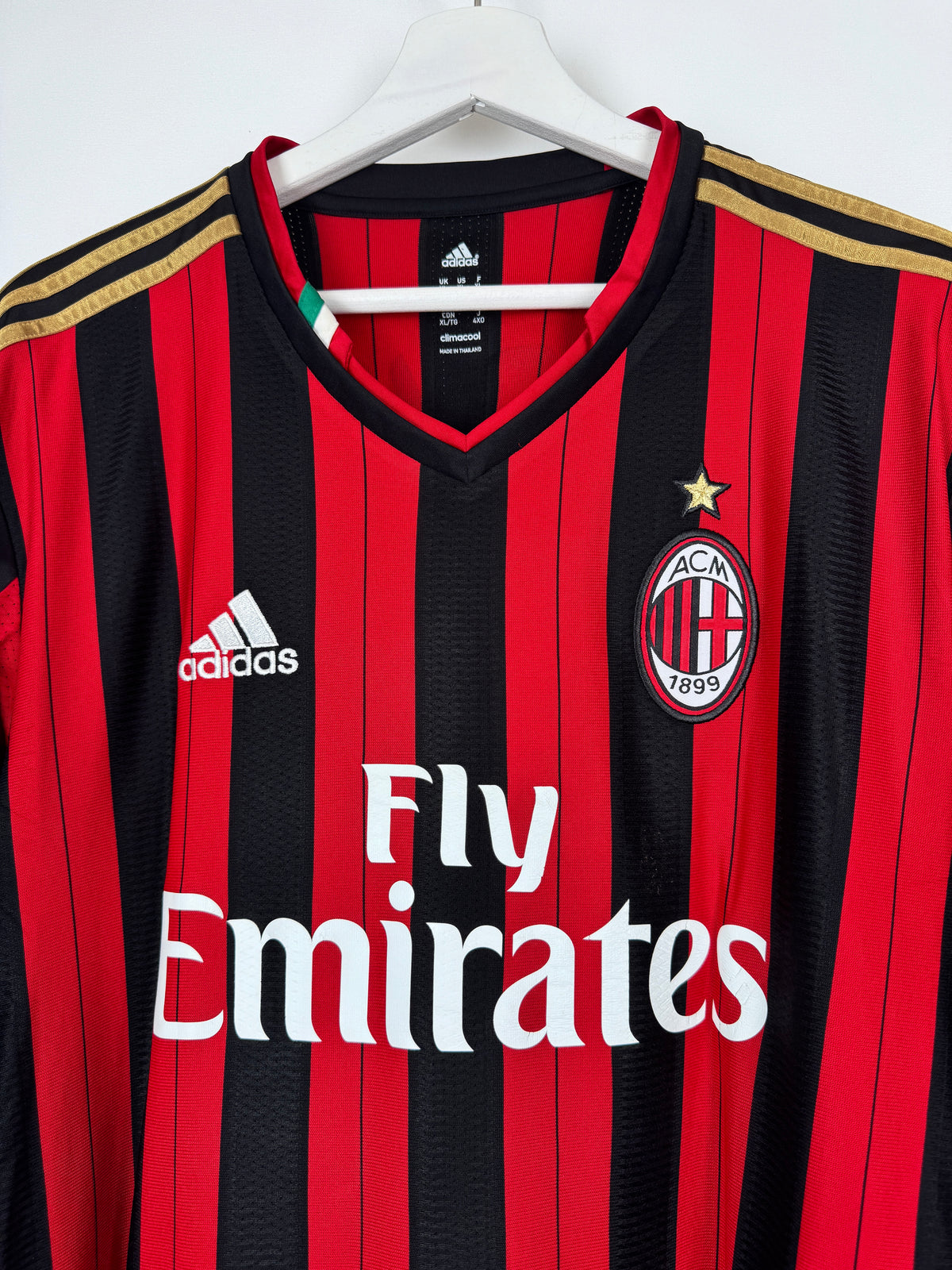 MAILLOT DE FOOTBALL AC MILAN 2013/2014 DOMICILE - RICARDO KAKA #22 (XL)