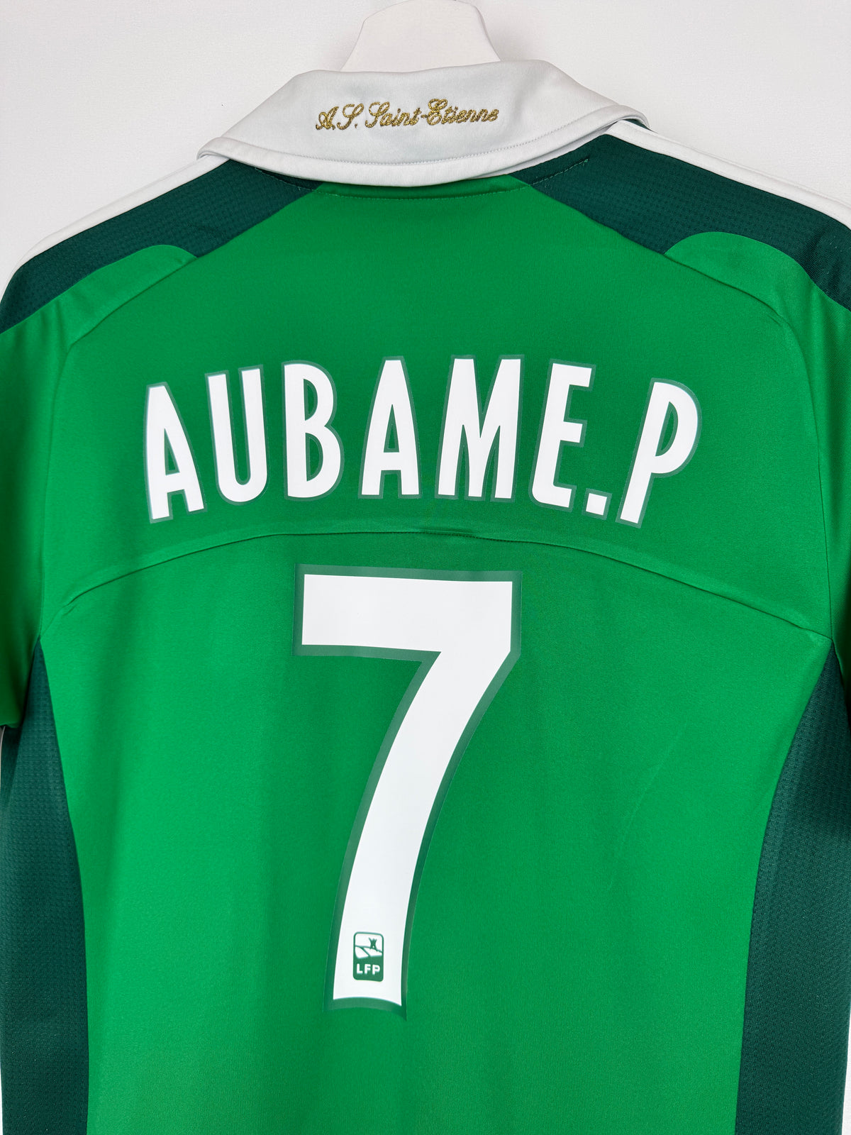 MAILLOT DE FOOTBALL SAINT-ÉTIENNE 2011/2012 DOMICILE - PIERRE-EMERICK AUBAMEYANG #7 (S)