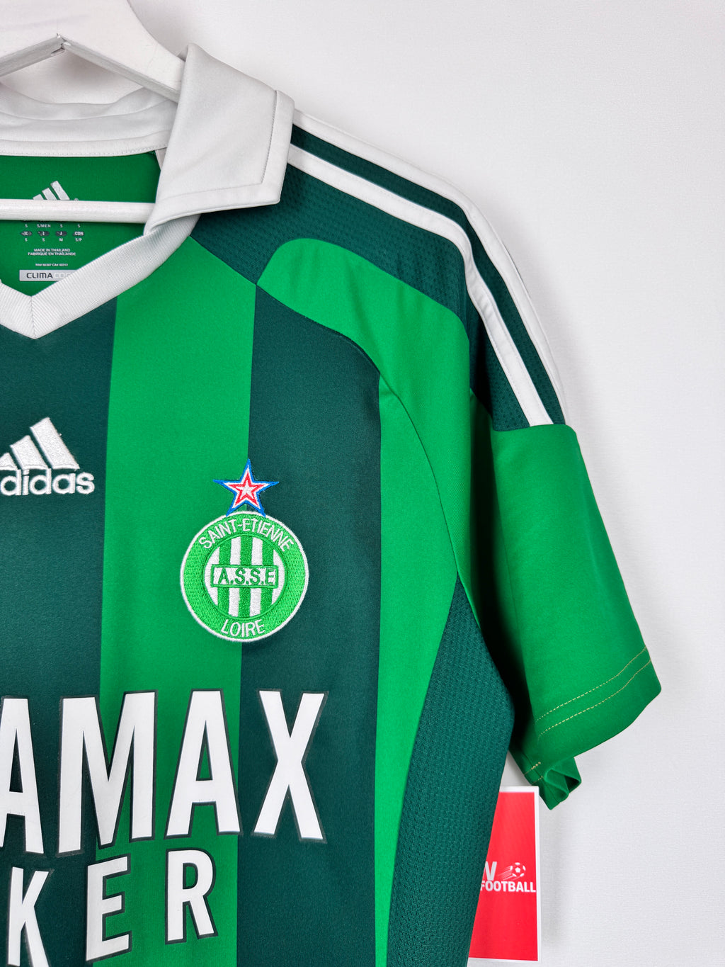 MAILLOT DE FOOTBALL SAINT-ÉTIENNE 2011/2012 DOMICILE - PIERRE-EMERICK AUBAMEYANG #7 (S)