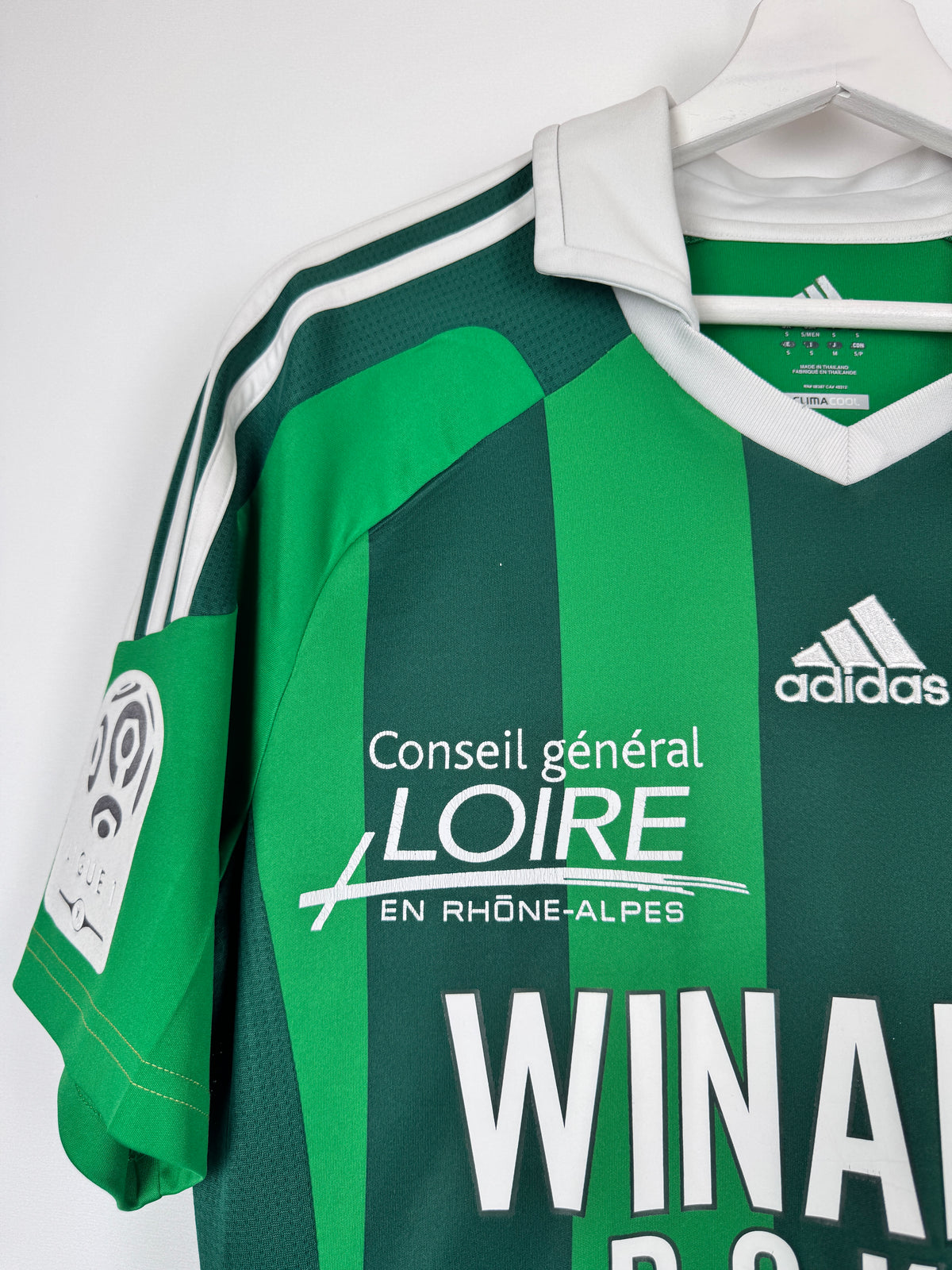 MAILLOT DE FOOTBALL SAINT-ÉTIENNE 2011/2012 DOMICILE - PIERRE-EMERICK AUBAMEYANG #7 (S)