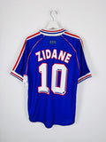 MAILLOT DE FOOTBALL ÉQUIPE DE FRANCE 1998 DOMICILE - ZINÉDINE ZIDANE #10 (M)